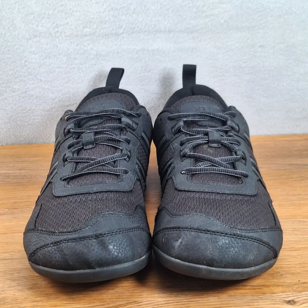 Xero Shoes Prio Men's 9.5 Barefoot Running Sneakers Black Minimalist Lightweight